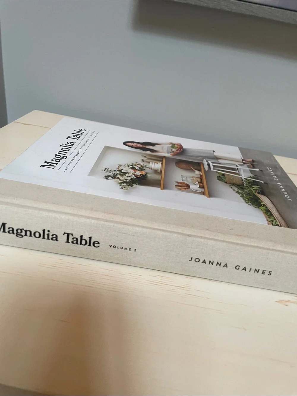 Magnolia Table Volume 1 Cookbook by Magnolia - White & Beige